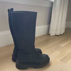 steve madden black boots